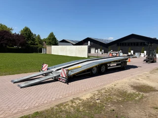 EIGENBOUW CARTRAIL-10 N/A 2001 - CE oplegger 15 TON ambulance auto transporter met Lier for sale