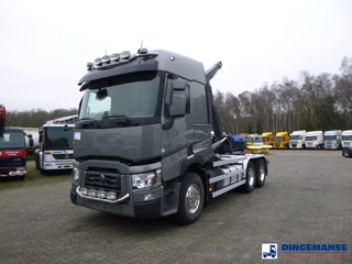 Renault T 480 6x2 Euro 6 container hook 2018 en venta