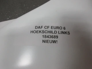 DAF - CF 1843689 HOEKSCHILD LINKS EURO 6 NIEUW! imagem 2 miniatura