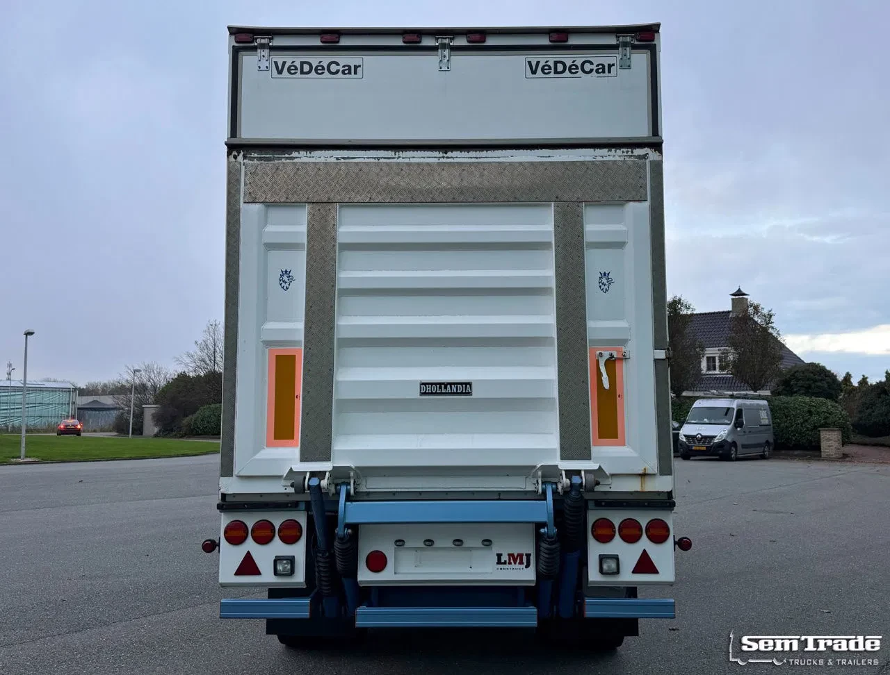 Groenewegen 2006 - DRA-10-10-2 VéDéCar ISOLATED BOX BPW AXLES DISC BRAKES TAIL LIFT NEW CONDITION immagine 4