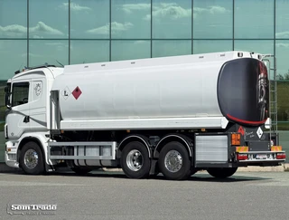 Scania R 2012 - R500 V8 EURO 5 FULL AIR 6X2 FULL ADR FUEL DIESEL TANK TRUCK TOP CONDITION BELGIUM-TRUCK afbeelding 3 miniatuur