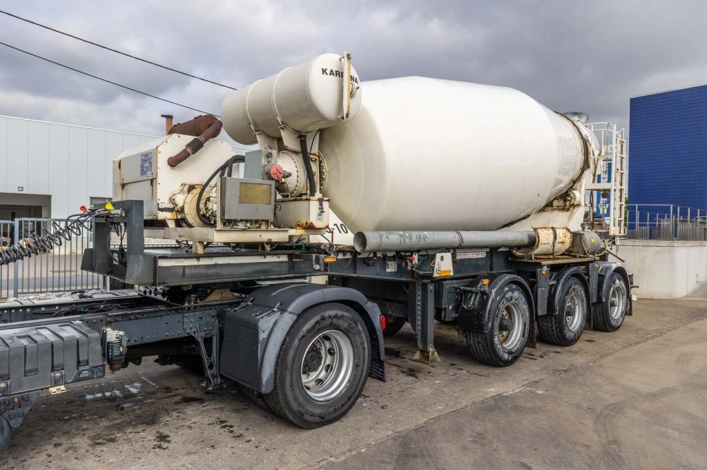 Renders 2012 - BETON MIXER 12M3 + MOTOR (MALAXEUR/MISCHER) afbeelding 1