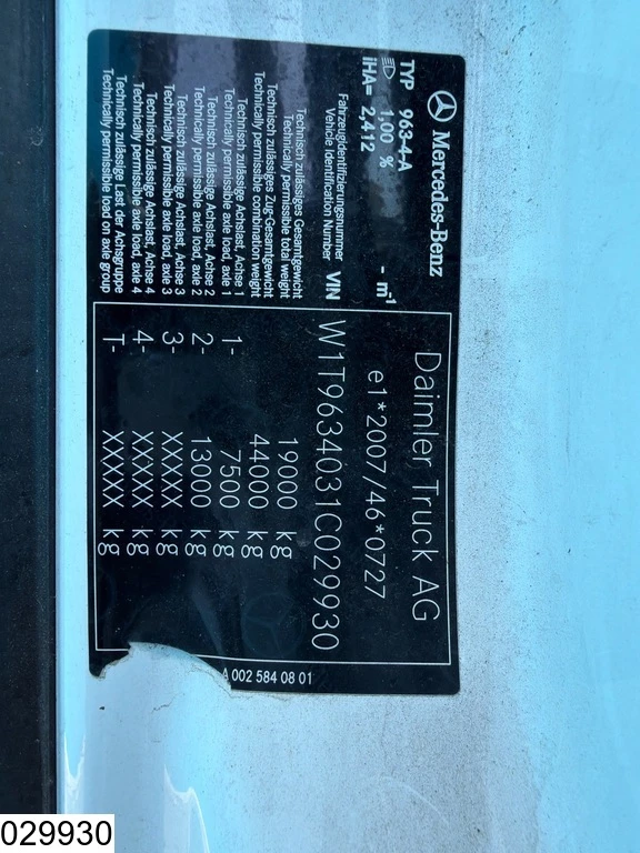 Mercedes-Benz Actros 2021 - 1845 EURO 6D obrázek 11