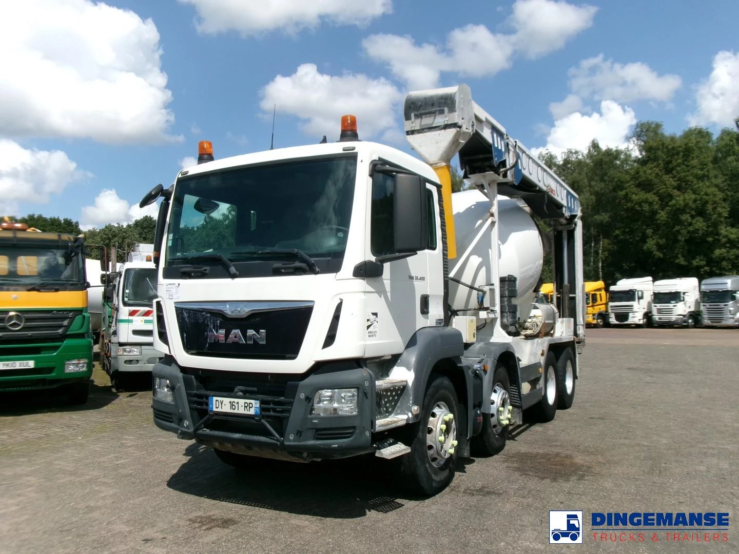 MAN TGS 2016 - 32.360 8X4 Euro 6 Imer belt mixer 9 m3 imagen 1