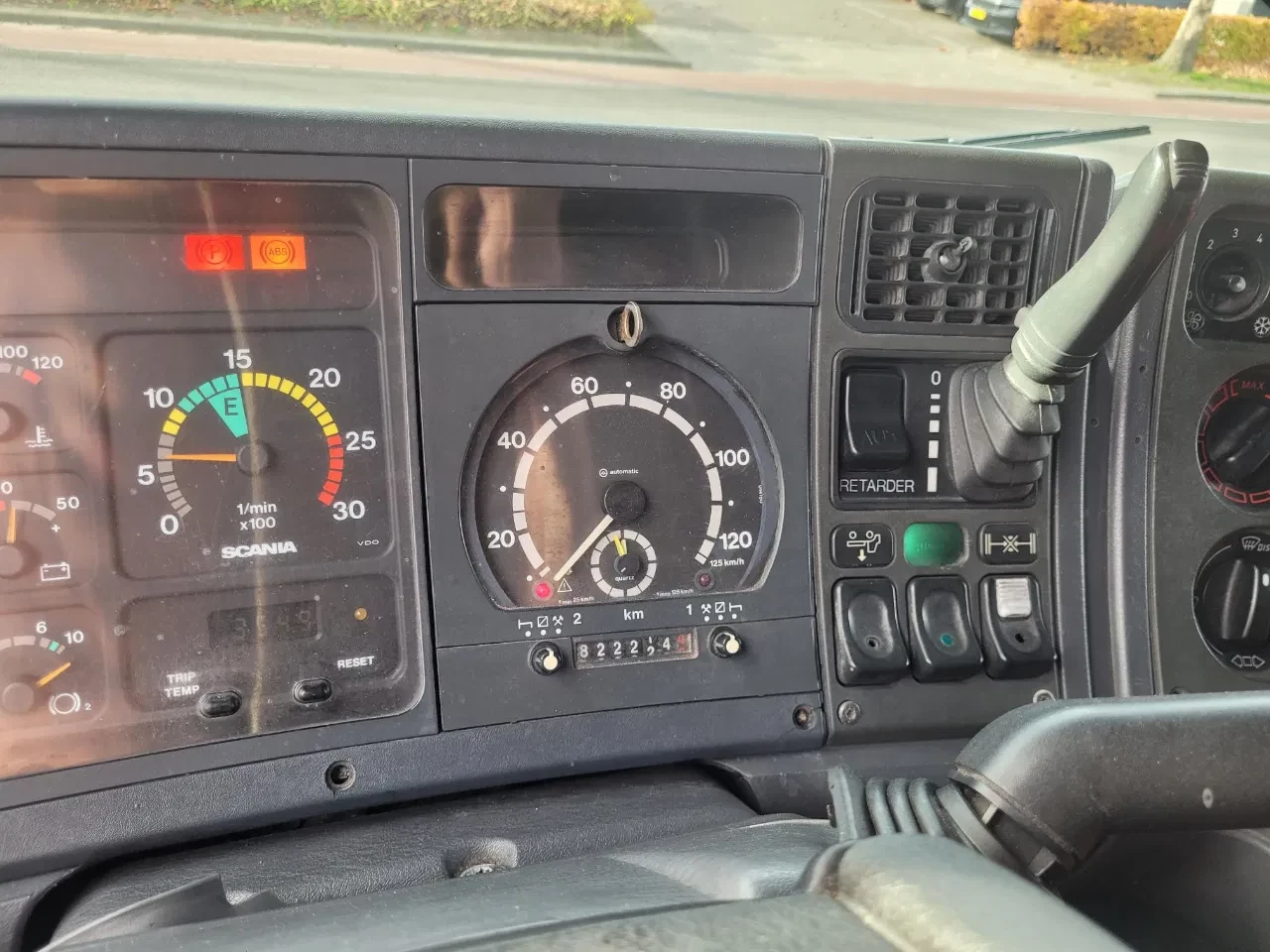 Scania R 2002 - R164-480 V8 LA4X2NA Topline manual retarder old tacho afbeelding 6
