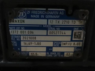 ZF - Gearbox & Clutch Parts Versnellingsbak 12TX2210TD DAF afbeelding 3 miniatuur