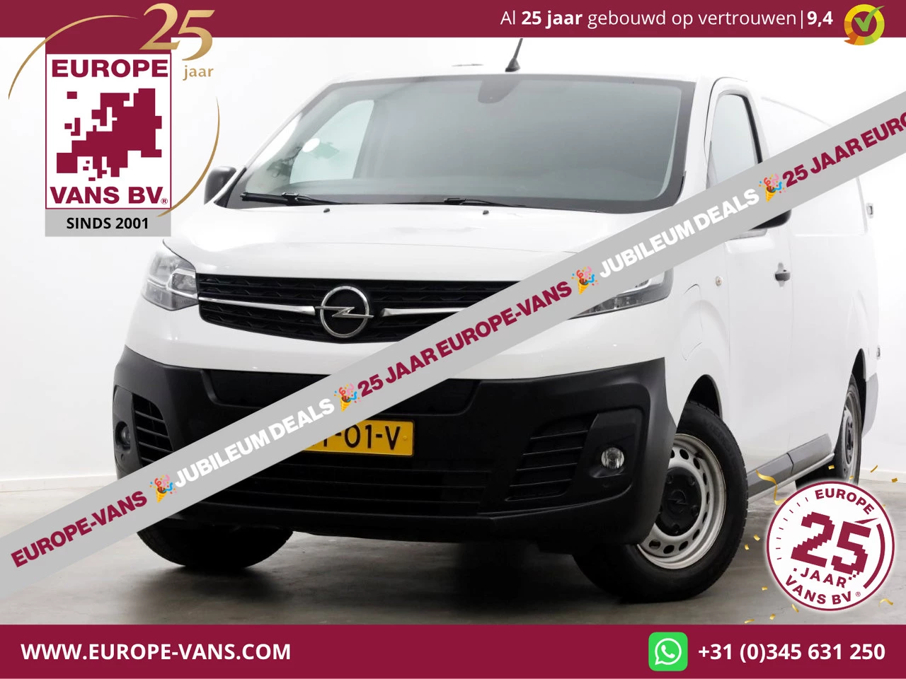 Opel Vivaro-e 2022 - 75 kWh Automaat Lang 100% Elektrisch Snellader WLTP 315km SOH 90,8% 01-2022 immagine 1