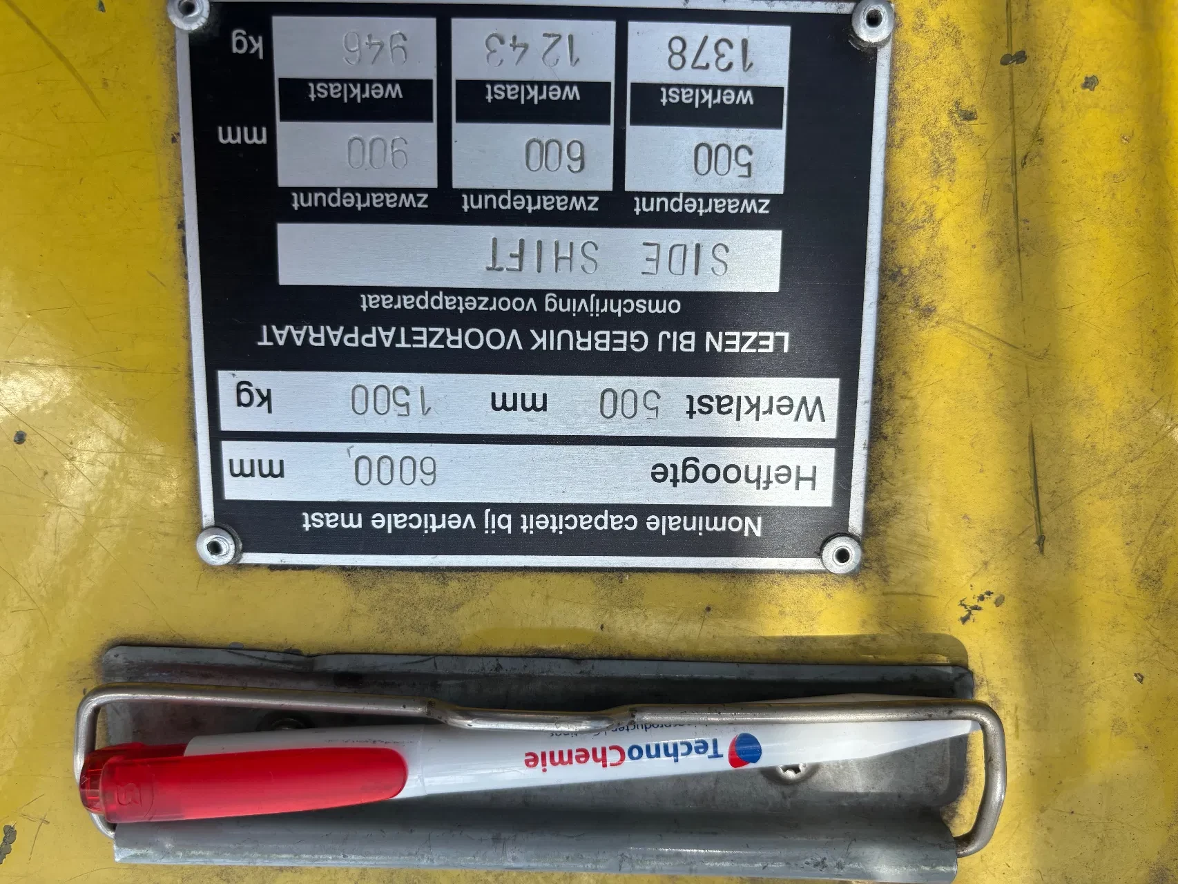 Komatsu FB15M3 2002 - Vorkheftruck Triple Mast & Side Shift + Lader Bild 11