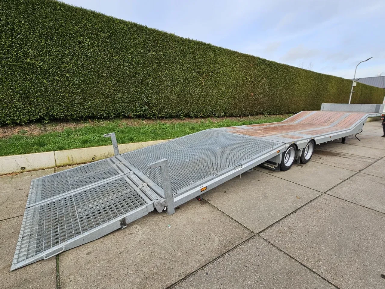 Veldhuizen 2024 - 25,0-tons Semi-dieplader oplegger 12,0 m. afbeelding 1