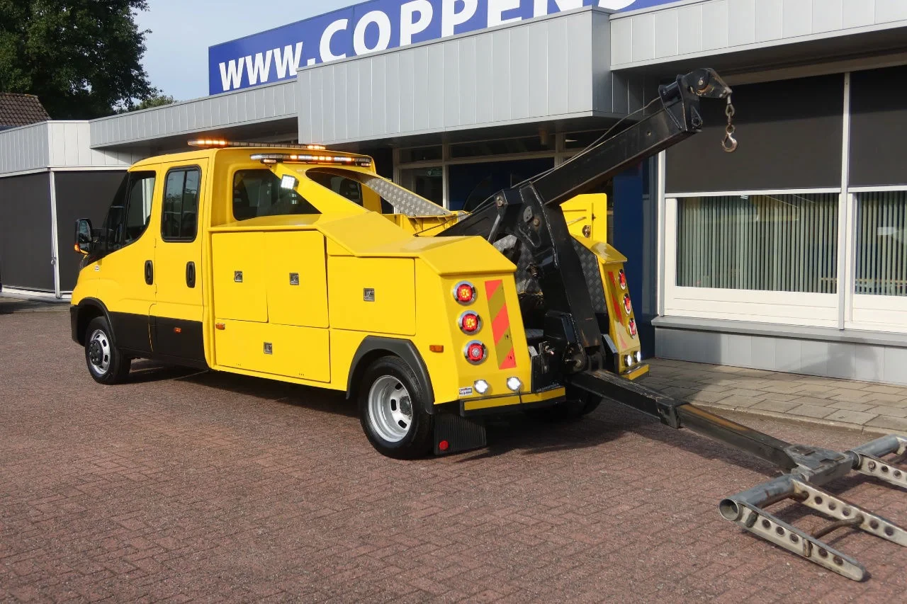 Iveco Daily 2021 - 50 C 16 Recovery truck, bergingswagen, afsleepwagen. 6 persoons afbeelding 4