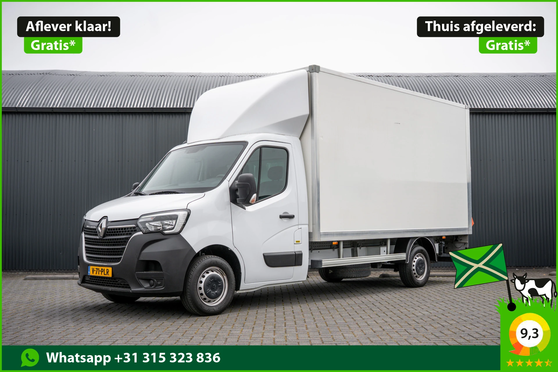 Renault Master 2024 - 2.3dCi | Bakwagen met Laadklep | LED | Carplay | Camera | Cruise afbeelding 1