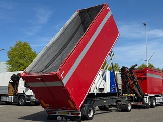 Berdex AV1010 2009 - 45m3 Kipper Schamel Aanhangwagen afbeelding 1