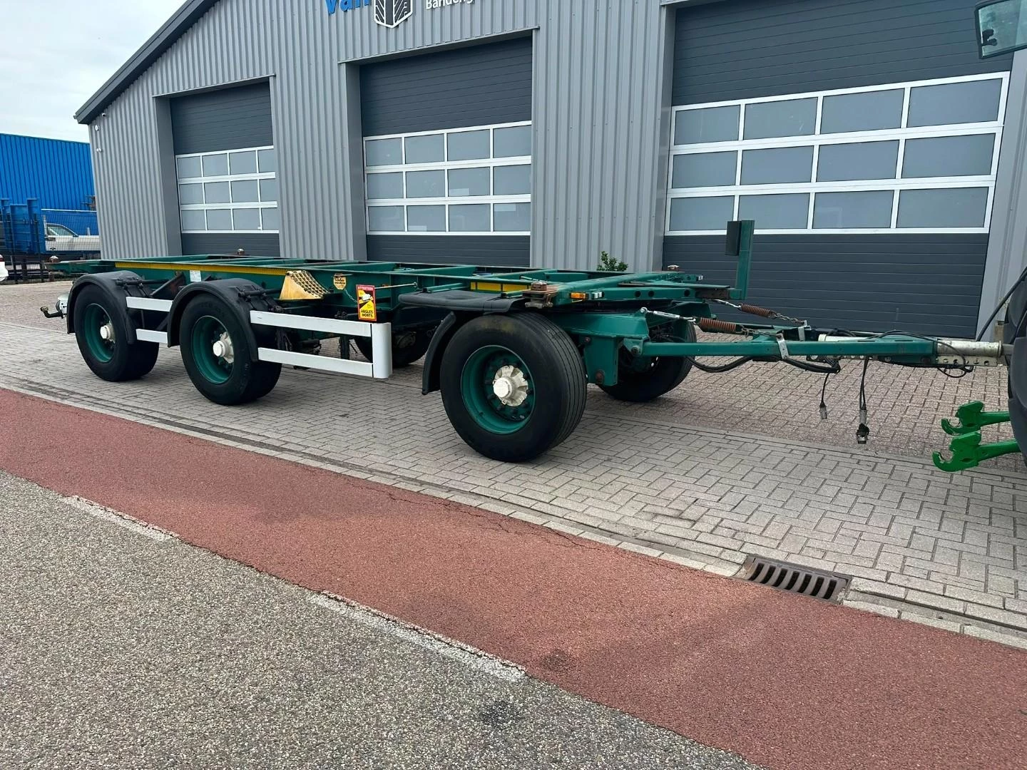 Krone AD, 20 Ft Container, Lift-Axle, Perfect !!! 2010 afbeelding 1