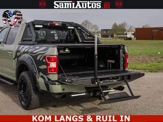 Dodge Ram Pick-Up 2018 - FORD F150 5.0 V8 4X4 | MAT OLIVE GREEN | BIJTELLING VRIJ | ZEER DIK | CAMERA | 3500KG | PANORAMA | LEDER | GO RHINO ROLLBAR | immagine 37