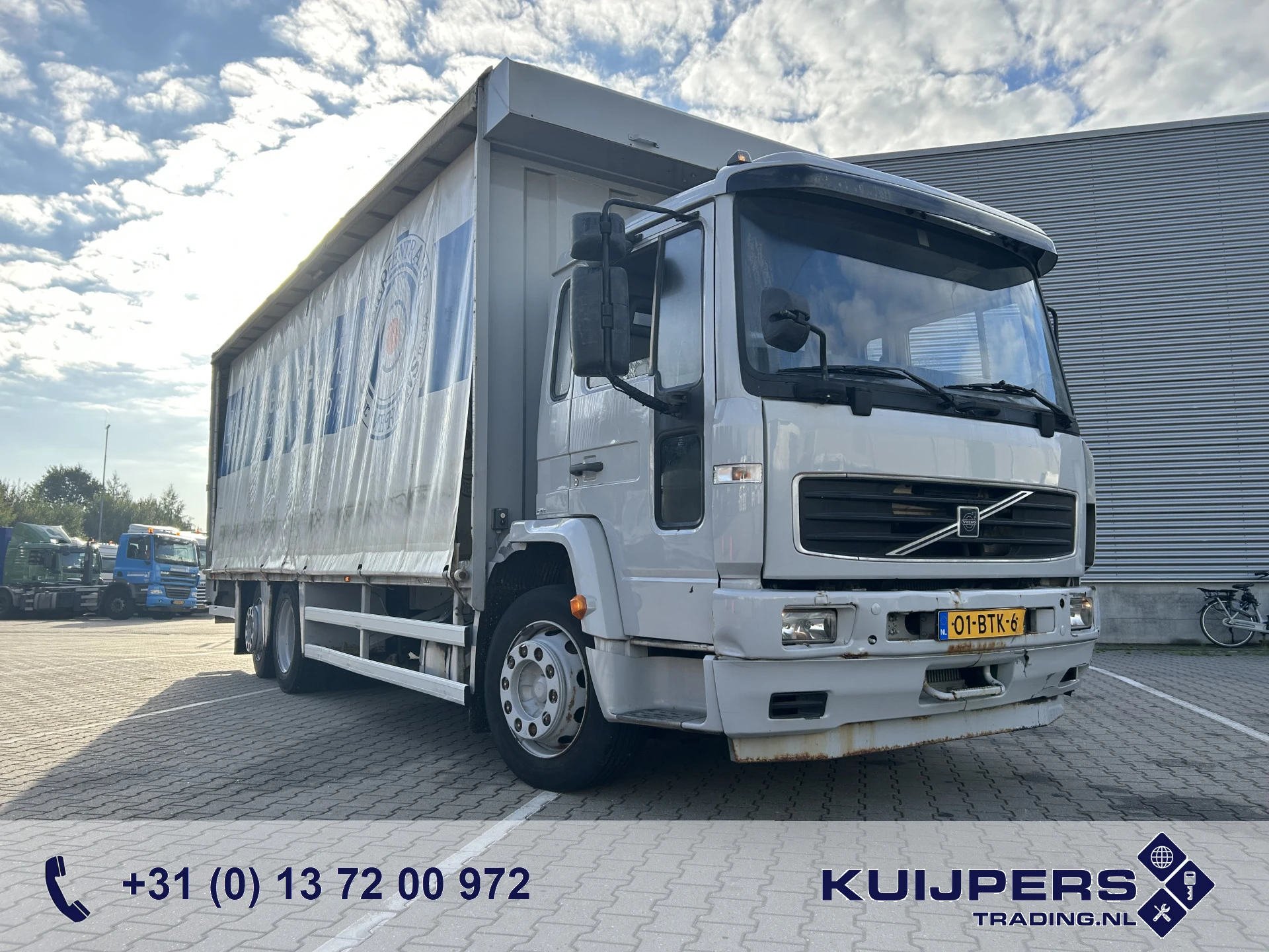 Volvo FL 6E 220 Euro 3 2004 - / Curtainside / Loadlift afbeelding 1