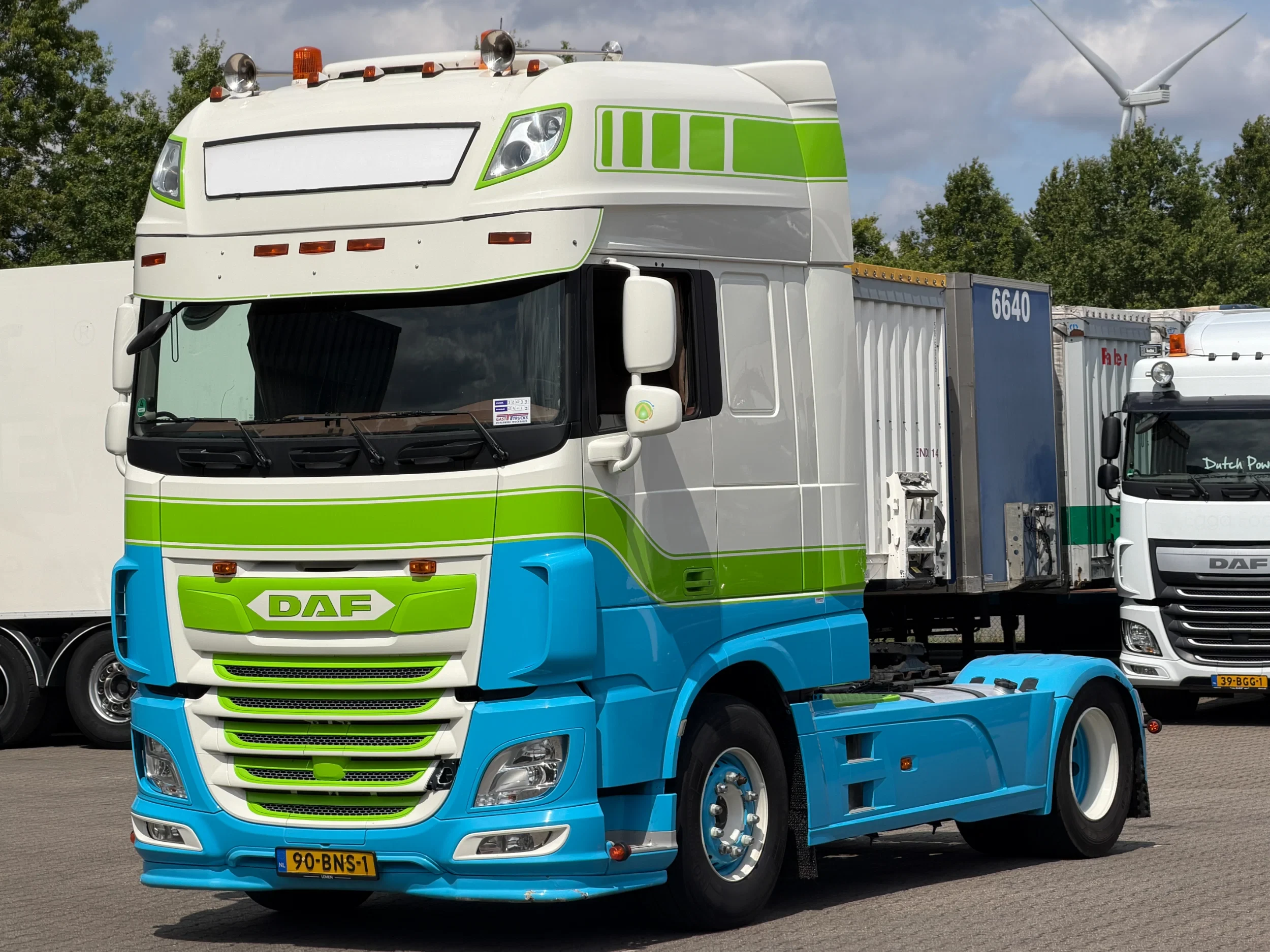 DAF XF480 2019 - SSC Euro 6D *Engine Problem* 2 Tank Full Spoiler afbeelding 1
