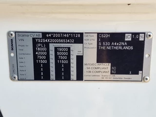 Scania S 2022 - 530S V8 NGS Highline 4x2 - Retarder - Night clima - 2x tank - Led immagine 21