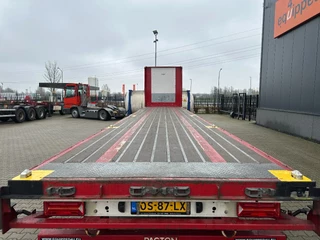 Pacton Oplegger 2020 - platte met twist locks voor 1x40FT / 2x20FT /1x20FT centraal / 1x30FT / NL trailer / APK 12-2026 obrazek 5