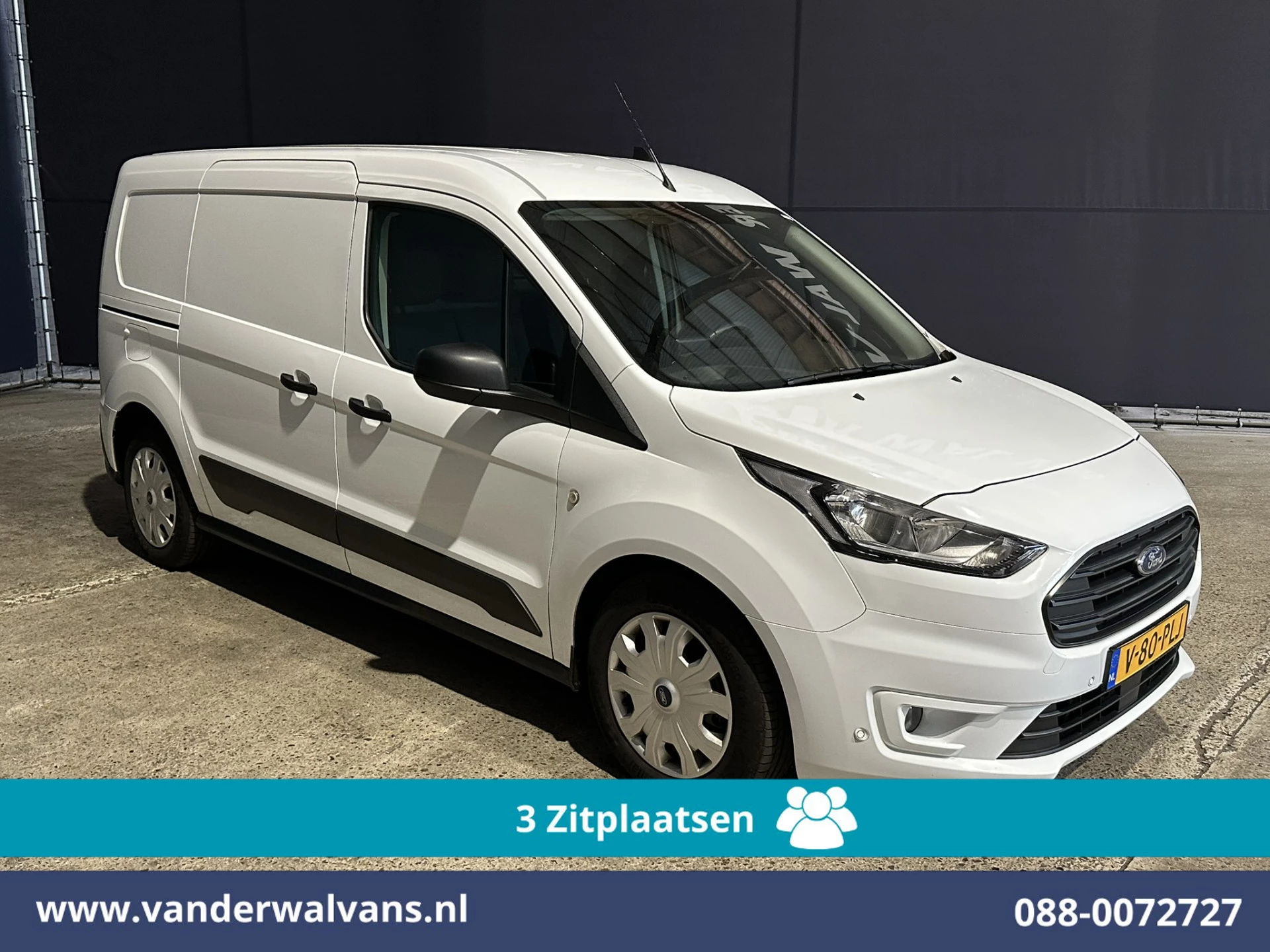 Ford Transit Connect 2022 - 1.5 EcoBlue 120pk L2H1 Euro6 Airco | 3-Zits | Camera | Navigatie | Apple Carplay immagine 8