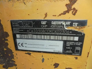 Caterpillar 308C CR 2008 - N/A obrazek 20