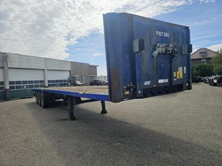 Van Hool 3B0073 | 3 AXLE FLATBED 13.60 MTR TWISTLOCKS FOR CONTAINER 40 FT 2 X20 FT BPW DRUM | 2 PIECES 2009 obrázek 1 náhled