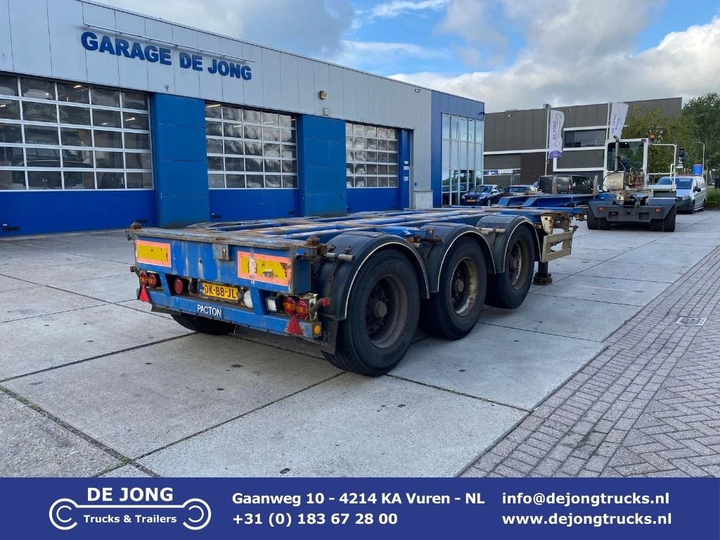 Pacton T3-010 2008 - T3-010 / 3x Extendable / BPW + Disc / 1x Lift Axle afbeelding 1