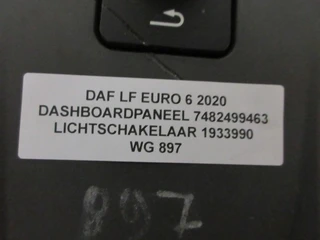 DAF - LF 7482499463 DASHBOARDPANEEL EURO 6 imagem 2 miniatura