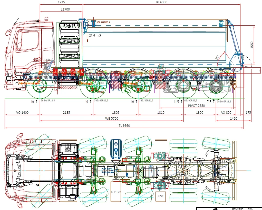 Mercedes-Benz Actros 2023 - Veldhuizen Trucks E-Actros 10x2 Electric Bild 6