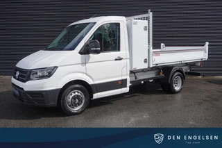 Volkswagen Crafter 2024 - 50 N1 163pk Automaat Dubbellucht Kipper 3500kg Trekgewicht Trekhaak ACC Cruise control Apple Carplay te koop