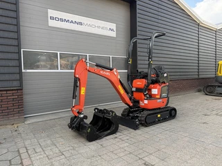 Kubota U10 minigraver DEMO 2023 10 uur €295 LEASE 2023 afbeelding 3 miniatuur
