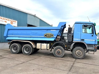 Mercedes-Benz Actros 2005 - 4141 AK 8x8 MEILLER KIPPER (13.000 KG. AXLES / ZF16 MANUAL GEARBOX / FULL STEEL SUSPENSION / REDUCTION AXLES / ETC.) bild 4