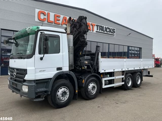 Mercedes-Benz Actros 2006 - 4141 8x4 manual Hiab 32 Tonmeter laadkraan + Fly-jib imagen 2
