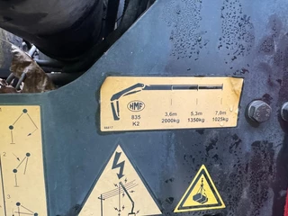 Scania P 2011 - P320 HMF 835 2 x Hydraulik, Remote obrazek 16
