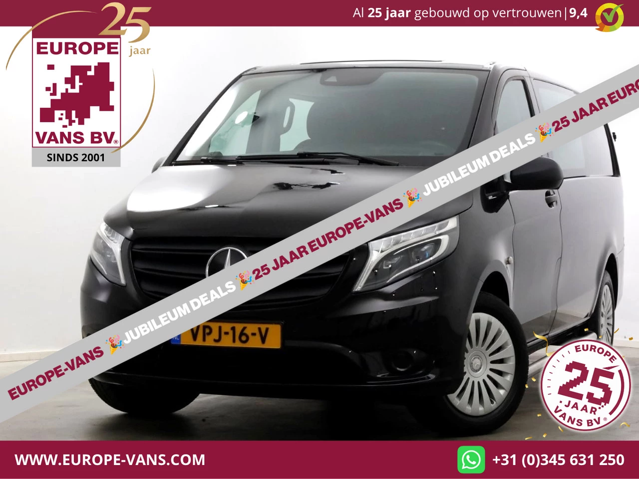Mercedes-Benz Vito 2022 - 116 CDI 163pk 9G Automaat Lang D.C. 4x4 ZG2 ACC/LED/Navi/Camera 06-2022 image 1