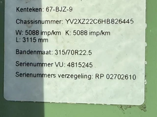 Volvo FM 410 2017 - 6X2 EURO 6 VDL 21T HOOK image 25