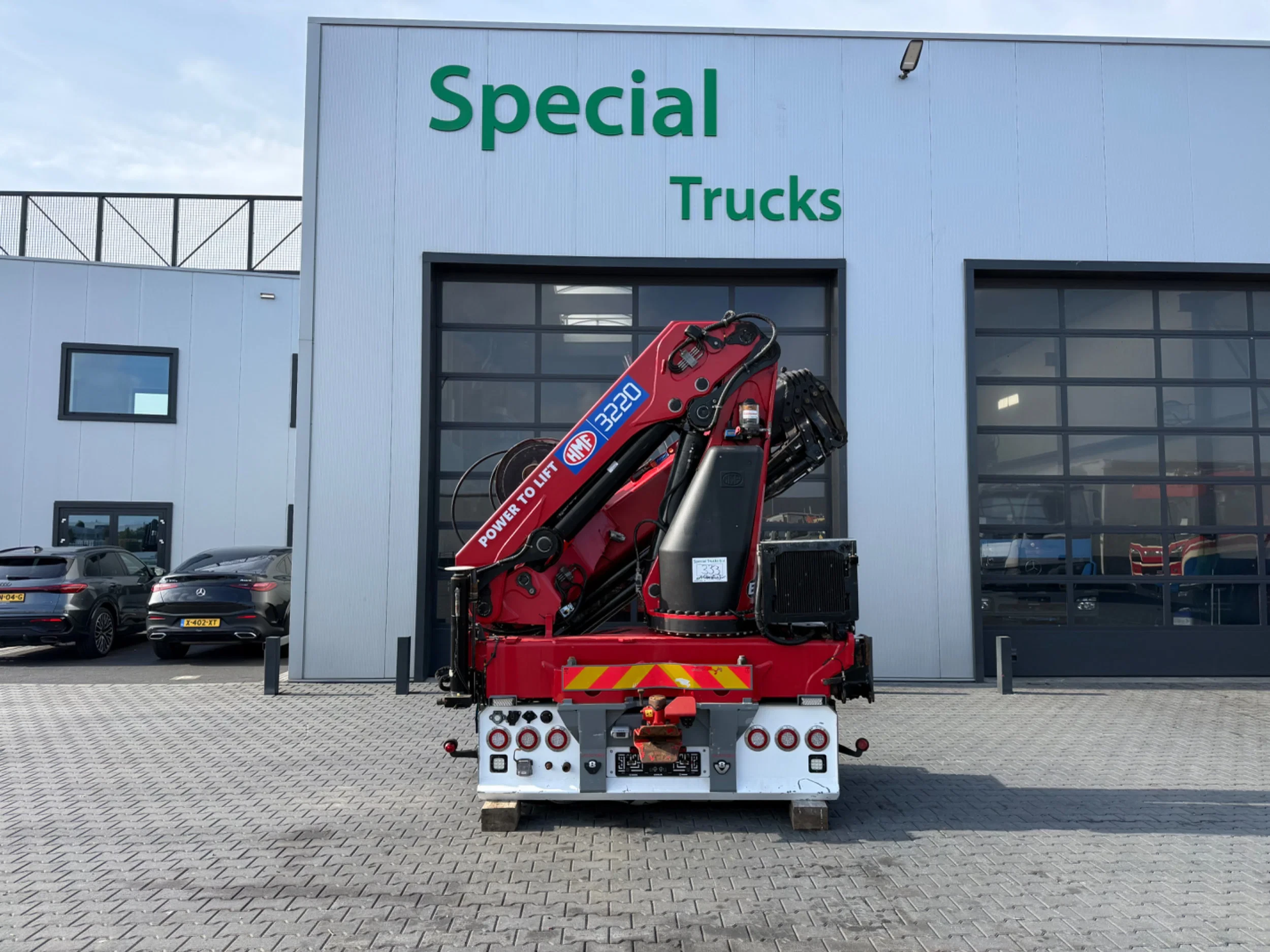 HMF 2021 - 3220 K-RCS K6 Crane / Kraan / Autolaadkraan / Ladekrane / Kran / Grua / Grues afbeelding 1
