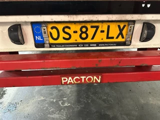 Pacton Oplegger 2020 - platte met twist locks voor 1x40FT / 2x20FT /1x20FT centraal / 1x30FT / NL trailer / APK 12-2026 obrazek 32
