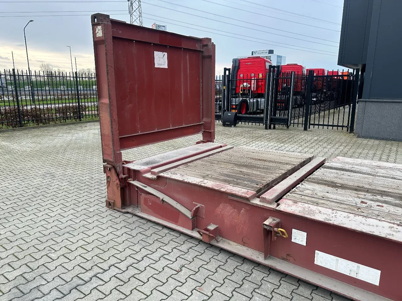 CIMC 2007 - 40FT FLATRACK FLUSH FOLDING / CSC-test: 12/2027 / 10x available afbeelding 8
