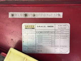 DRACO N/A 2016 - TMS 339 LUCHTENBERG ISOLATED BOX THERMO KING SLXe 400 HYDRAROLLS AIR CARGO TOP CONDITION obrazek 25
