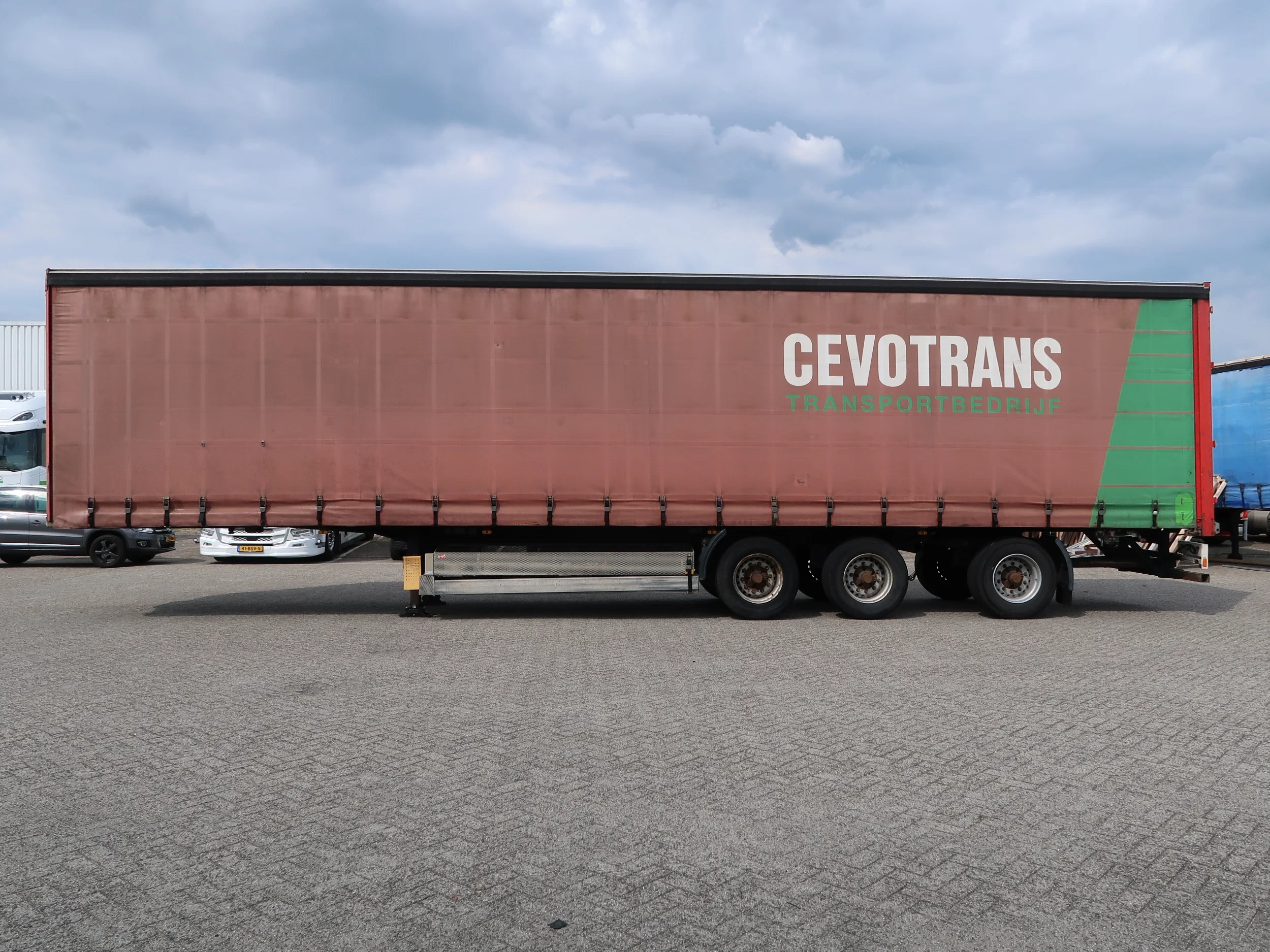 Pacton B3-001 2007 - O4, Lift & Lenkachse BPW, Staplerhalter, 4 Units, TUV, NL Trailer TOP! afbeelding 9