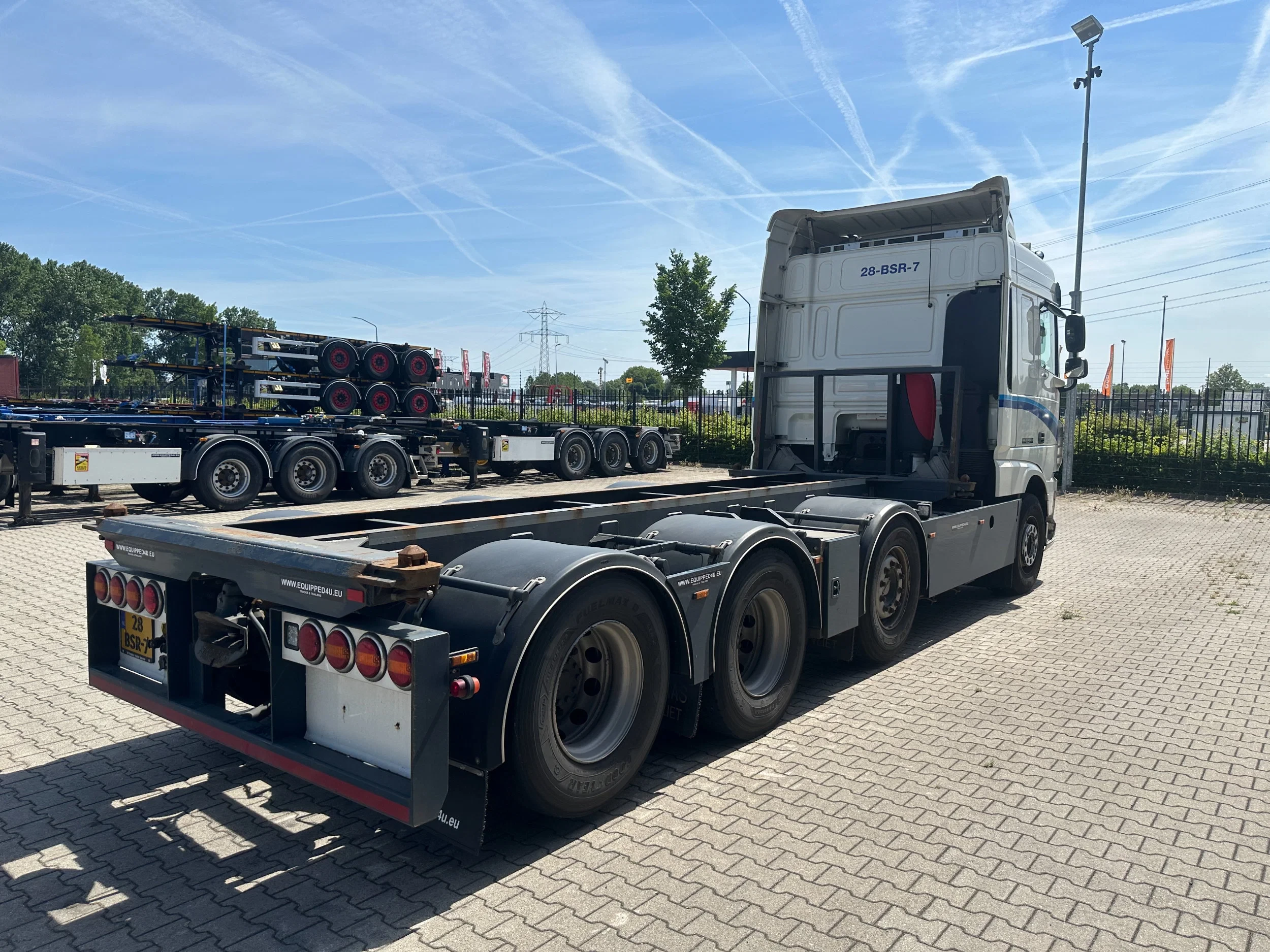 DAF XF480 2022 - XF 480 8x2 SC BDF / 10T frontaxle / EURO VI D / 365.000 km / NL-truck / APK: 03-2027 afbeelding 5