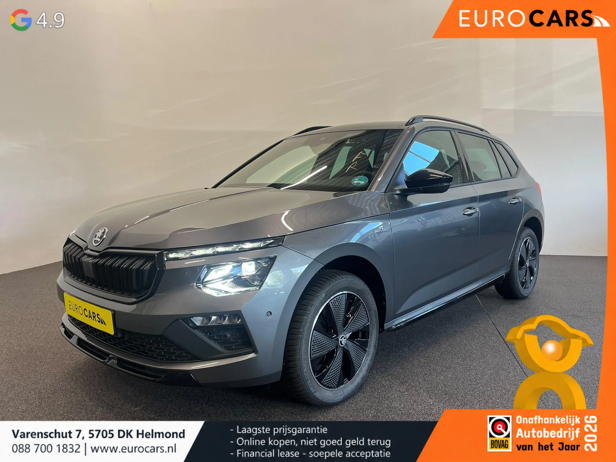 Škoda Kamiq 2026 - 1.5 TSI Monte Carlo 150PK afbeelding 1