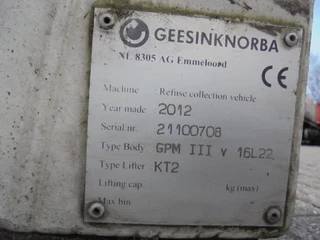 GEESINK GPM III 2012 - KT 2 zdjecie 12