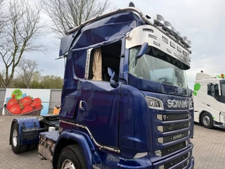 Scania R 2017 - R580 V8 / ENGINE RUNNING / RETARDER / ONLY:603459 KM / ALCOA / FRIDGE / LEATHER / FULL-AIR / AUTOMATIC / EURO-6 / 2017 image 6