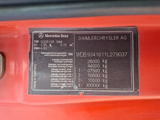 Mercedes-Benz Actros 2008 - 3351 V8 / 6X4 / !! 182393 KM !! / RETARDER / 2XBIG AXLE / PTO / FULL-STEEL / DRUM BRAKES / AIRCO / 2008 immagine 25