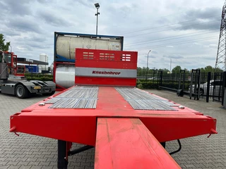 KAESSBOHRER N/A 2026 - new and unused Heavy-Duty flatbed / 690cm extendable / steering axle / lift axle / twistlocks / timberstakes / NL-trailer / APK: 04-2027 bild 16