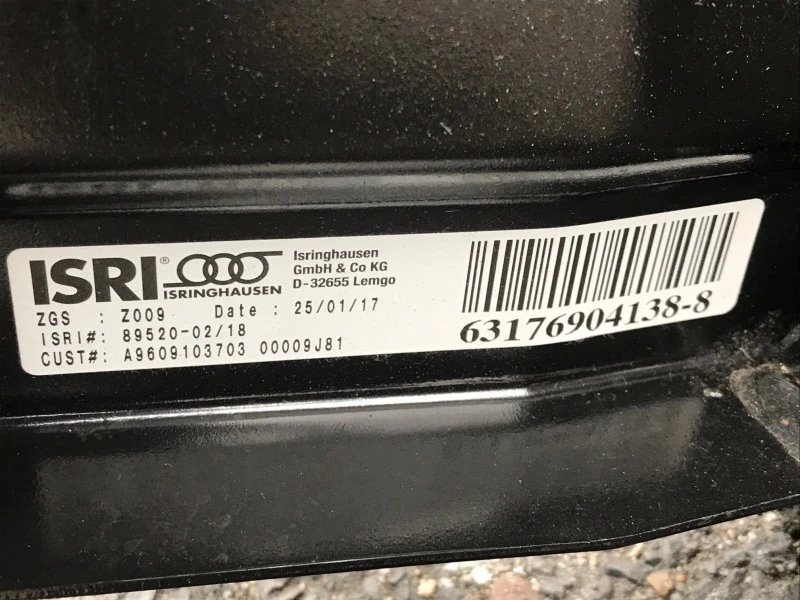 Mercedes-Benz - A 9609103703 PASSAGIERSSTOEL ISRI (MORE PIECES IN STOCK) obrázek 4