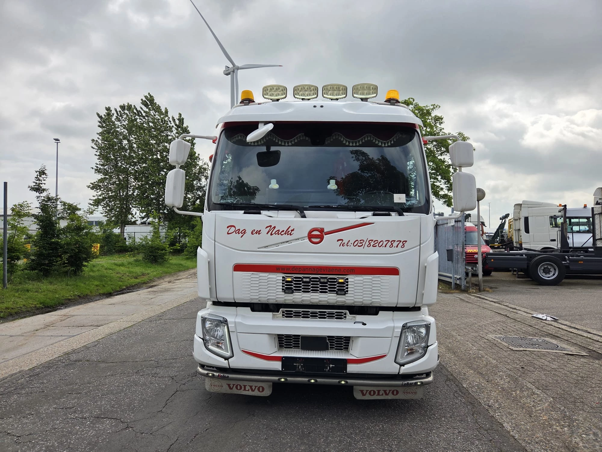 Volvo FL 280 2021 - PLATEAU + LEPEL BELGIUM TRUCK afbeelding 2