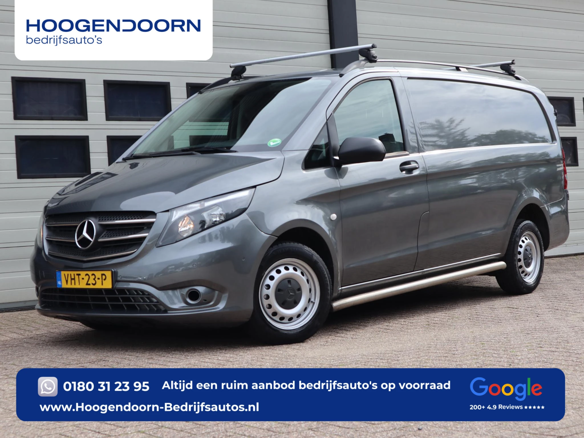 Mercedes-Benz Vito 2021 - 110 CDI Euro 6 Lang L2 - Airco - Cruise - Trekhaak afbeelding 1