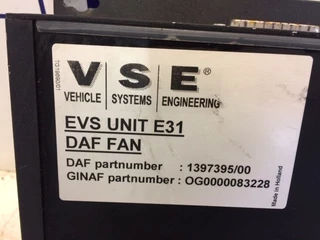 DAF N/A - 1397395 VSE / EVS UNIT OG0000083228 75CF/85CF bild 2